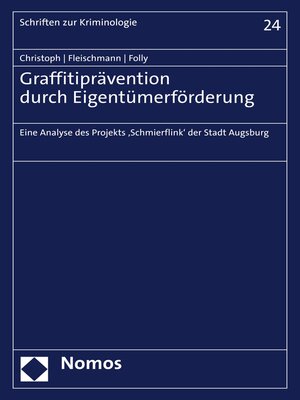 cover image of Graffitiprävention durch Eigentümerförderung